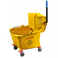 32L New Design floor cleaning mop bucket with wringer and drainer