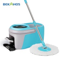 Four driver spin bucket mop as seen as the popular rotating magic mop on tv